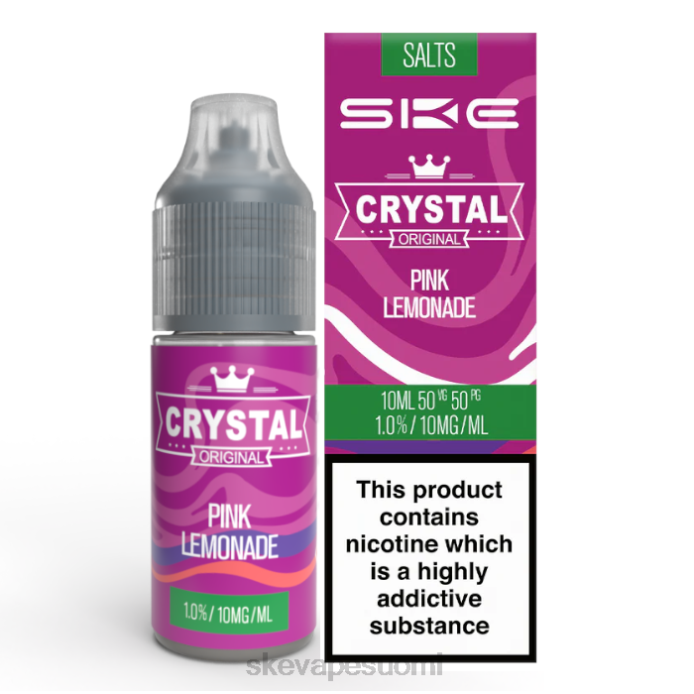 SKE Vape Refills | kristalli nikkelisuola - 10 ml SKE vaaleanpunainen limonadi ACBA117